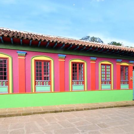 Casona 1865 Hotel Ráquira Exterior foto