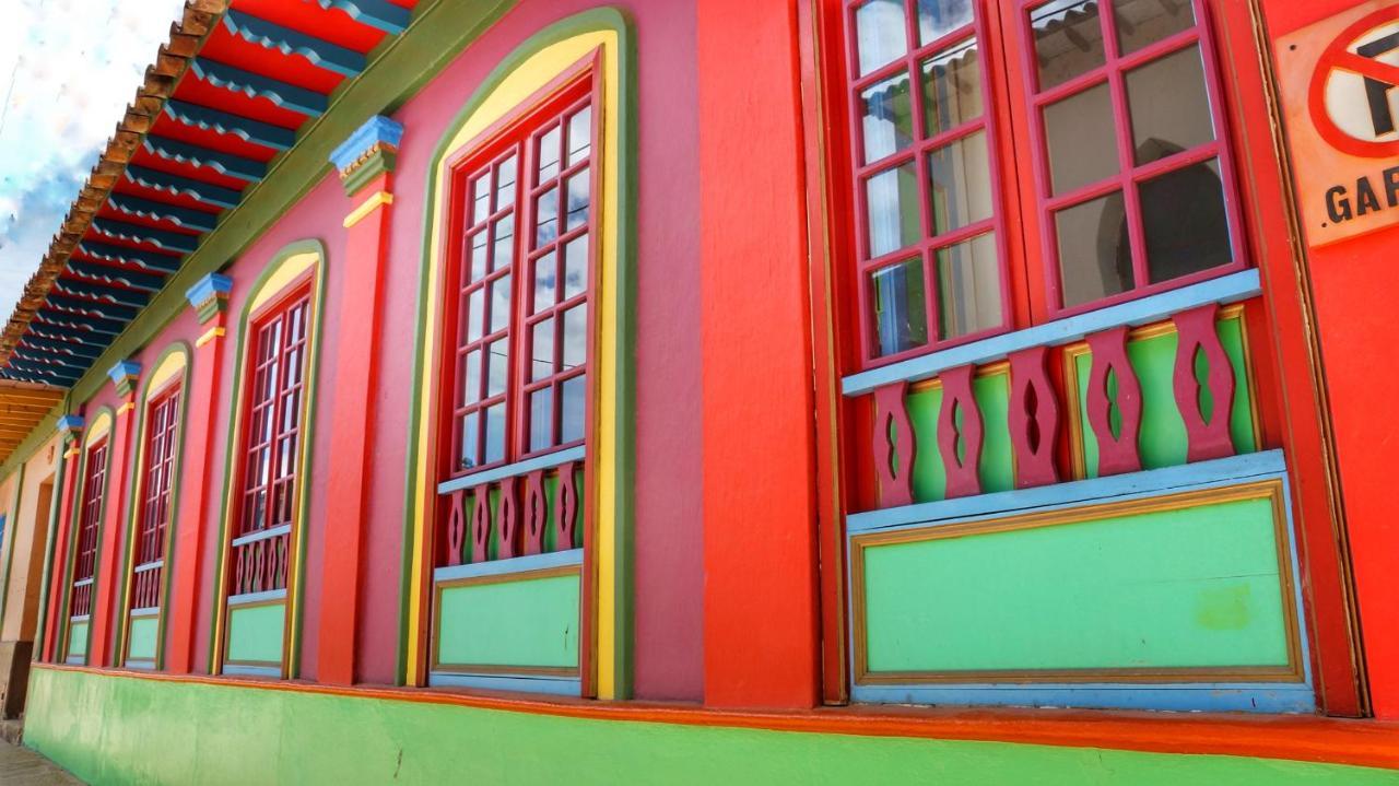Casona 1865 Hotel Ráquira Exterior foto
