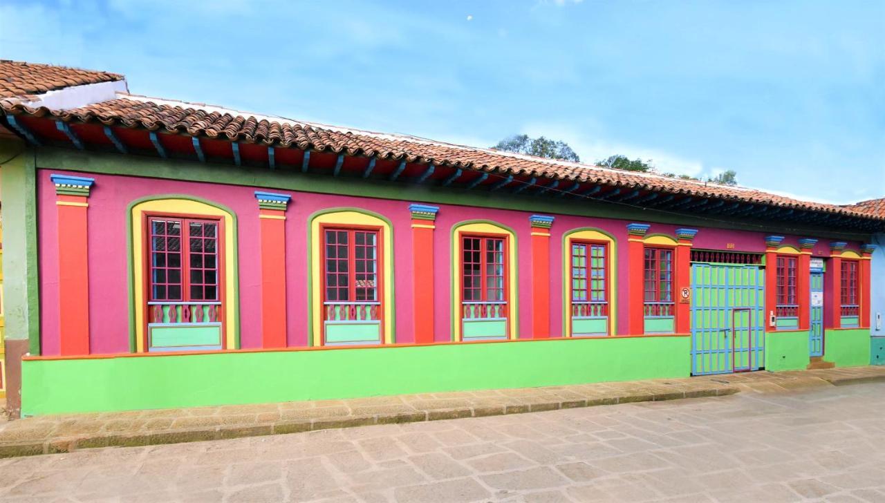 Casona 1865 Hotel Ráquira Exterior foto