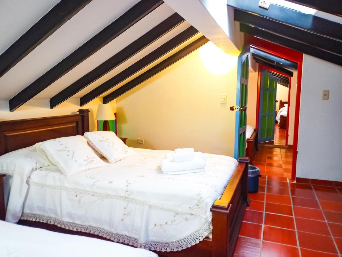 Casona 1865 Hotel Ráquira Exterior foto